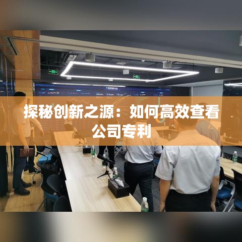 探秘创新之源：如何高效查看公司专利