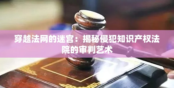 穿越法网的迷宫：揭秘侵犯知识产权法院的审判艺术