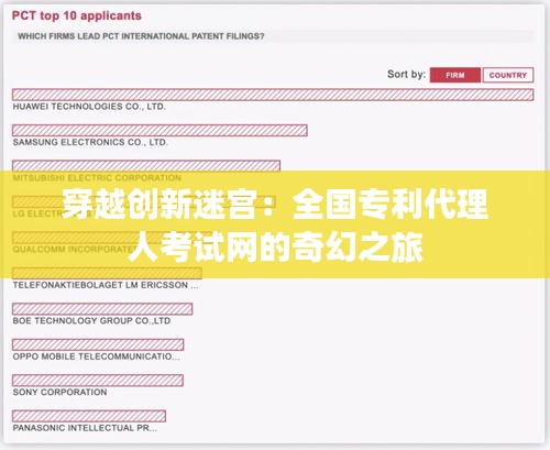 穿越创新迷宫：全国专利代理人考试网的奇幻之旅