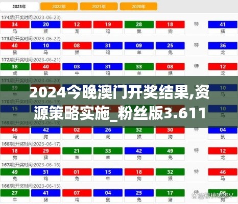 2024今晚澳门开奖结果,资源策略实施_粉丝版3.611