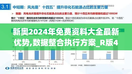 新奥2024年免费资料大全最新优势,数据整合执行方案_R版4.476