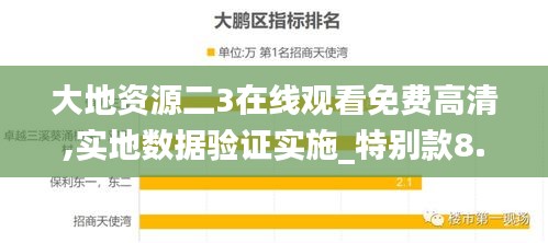 大地资源二3在线观看免费高清,实地数据验证实施_特别款8.176