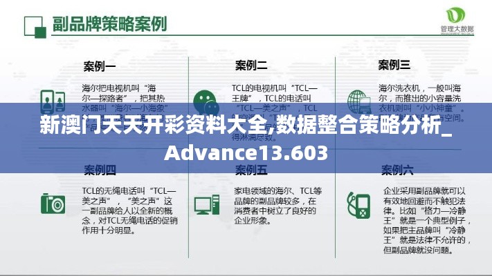 新澳门天天开彩资料大全,数据整合策略分析_Advance13.603