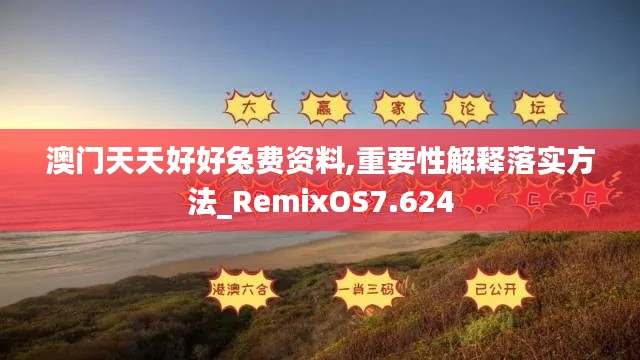 澳门天天好好兔费资料,重要性解释落实方法_RemixOS7.624