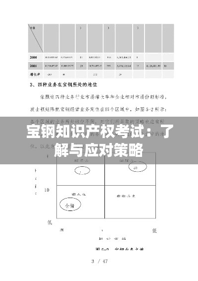 宝钢知识产权考试：了解与应对策略