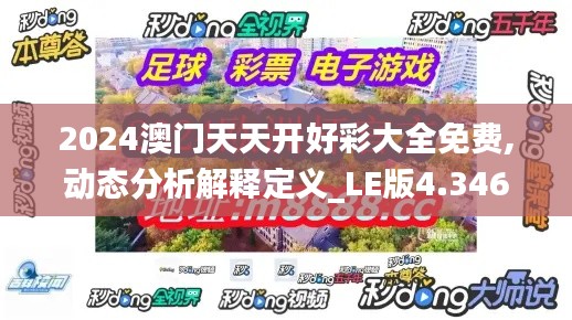 2024澳门天天开好彩大全免费,动态分析解释定义_LE版4.346