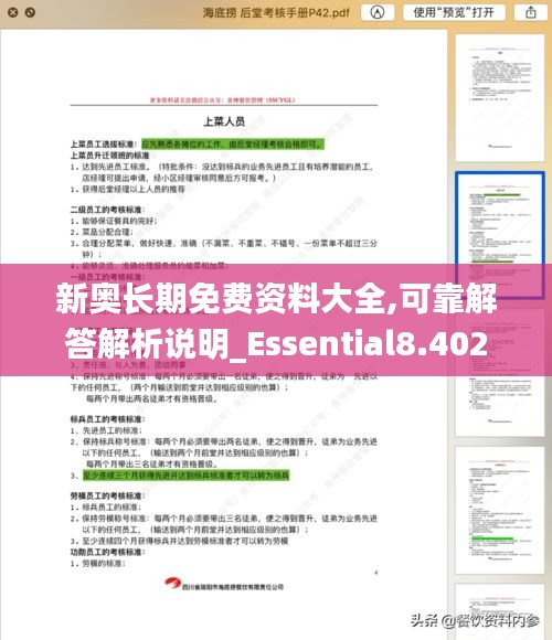 新奥长期免费资料大全,可靠解答解析说明_Essential8.402