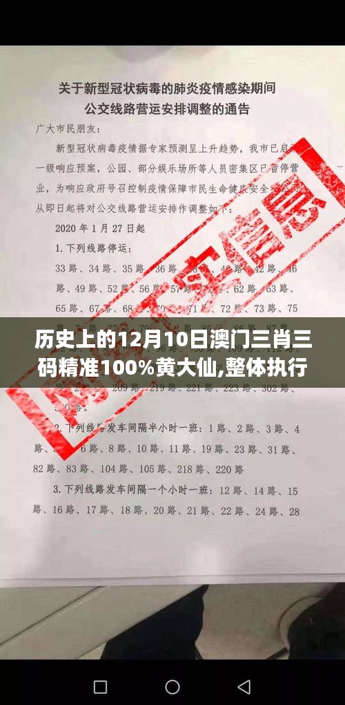 历史上的12月10日澳门三肖三码精准100%黄大仙,整体执行讲解_战略版6.138