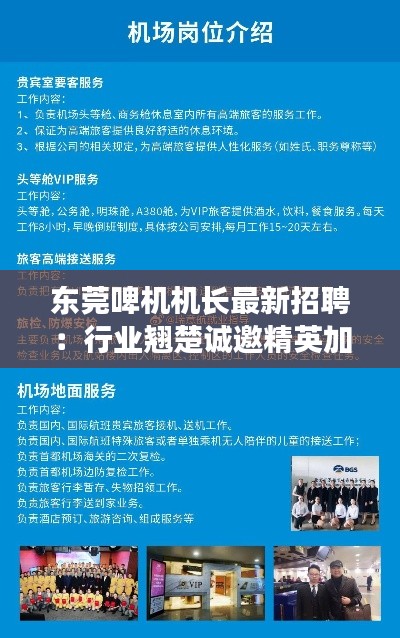 东莞啤机机长最新招聘：行业翘楚诚邀精英加盟