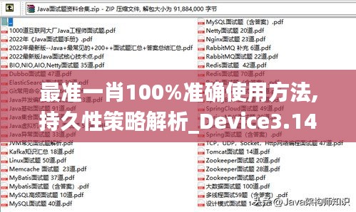 最准一肖100%准确使用方法,持久性策略解析_Device3.144