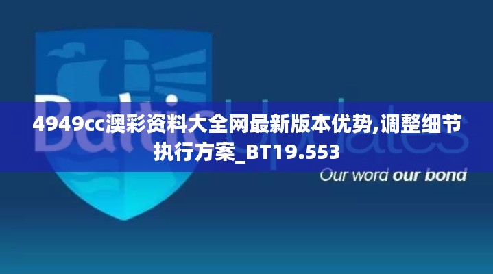 4949cc澳彩资料大全网最新版本优势,调整细节执行方案_BT19.553