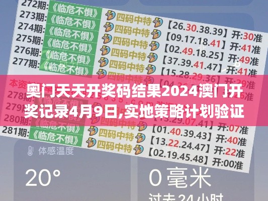 奥门天天开奖码结果2024澳门开奖记录4月9日,实地策略计划验证_X版4.695