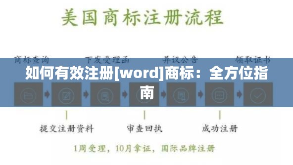 如何有效注册[word]商标：全方位指南