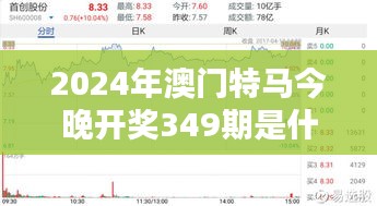 2024年澳门特马今晚开奖349期是什么：今晚开奖的紧张与期待