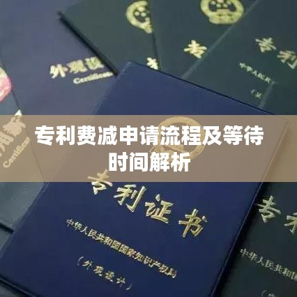 专利费减申请流程及等待时间解析