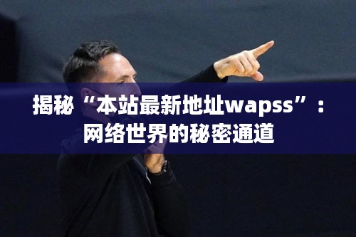 揭秘“本站最新地址wapss”：网络世界的秘密通道