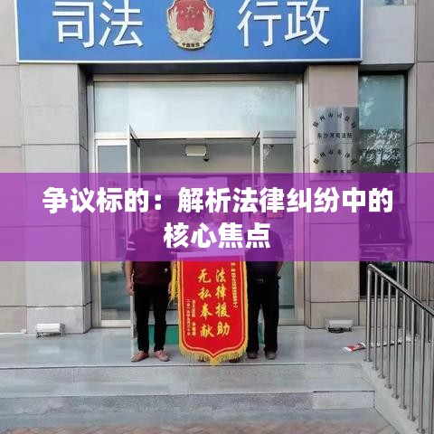 争议标的：解析法律纠纷中的核心焦点