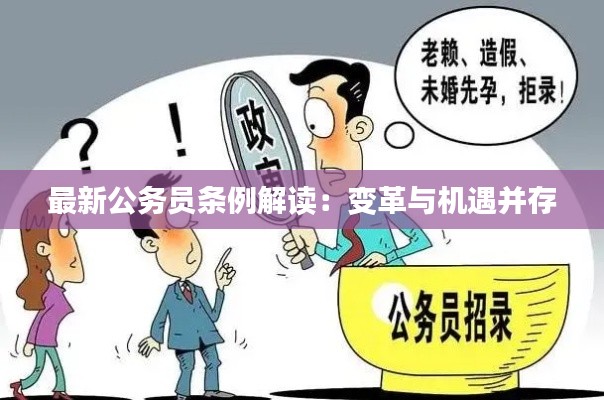 最新公务员条例解读：变革与机遇并存