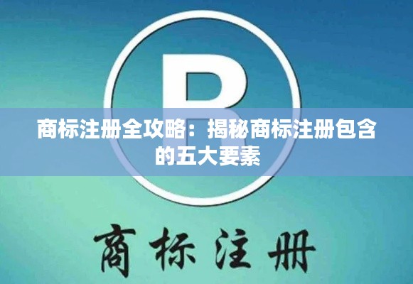 商标注册全攻略：揭秘商标注册包含的五大要素