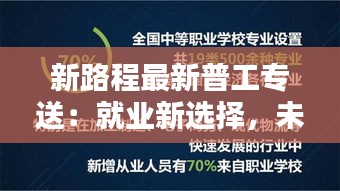 新路程最新普工专送：就业新选择，未来新起点