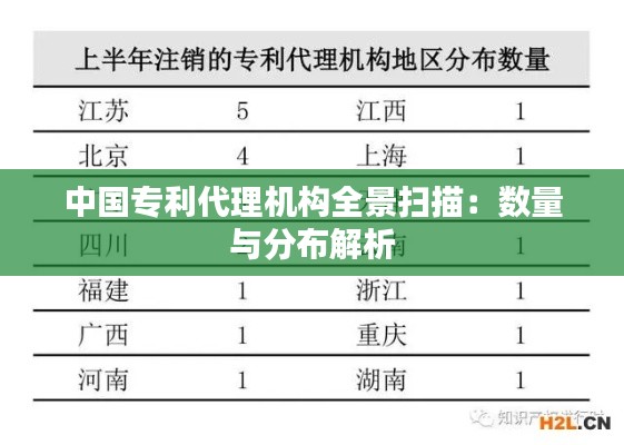 中国专利代理机构全景扫描：数量与分布解析