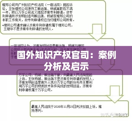 国外知识产权官司：案例分析及启示