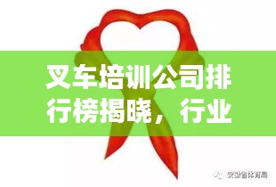 叉车培训公司排行榜揭晓，行业领军者及其影响力深度解析