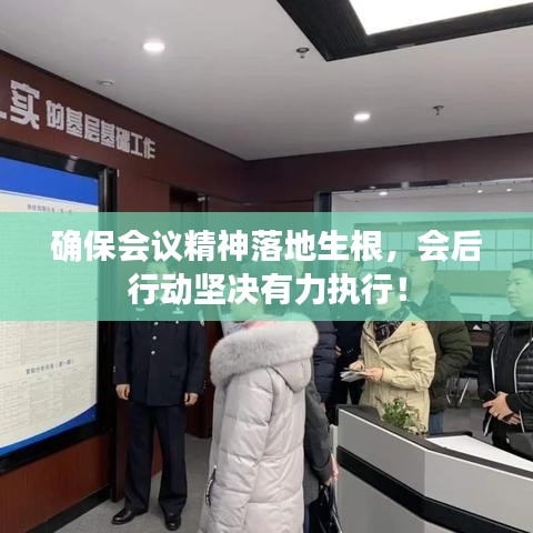 确保会议精神落地生根，会后行动坚决有力执行！