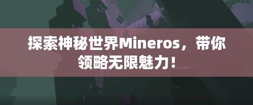 探索神秘世界Mineros，带你领略无限魅力！