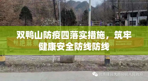 双鸭山防疫四落实措施，筑牢健康安全防线防线