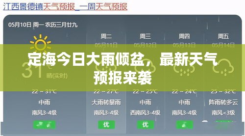 定海今日大雨倾盆，最新天气预报来袭